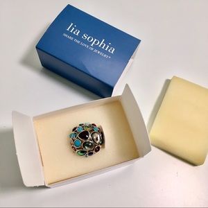 NWT! Lia Sophia cocktail ring